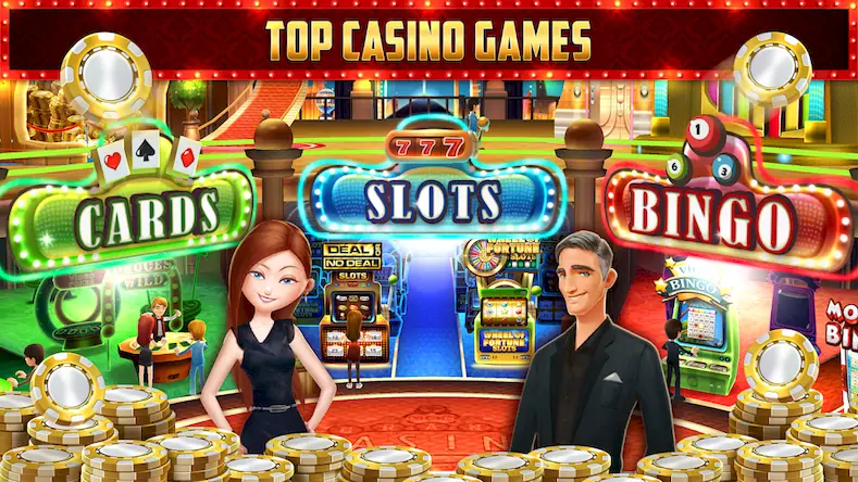 Скачать Grand Casino: Slots & Bingo [Взлом Бесконечные деньги/Разблокированная версия] на Андроид