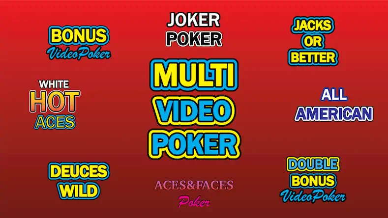 Скачать Multi-Hand Video Poker™ Games [Взлом Бесконечные деньги/MOD Меню] на Андроид