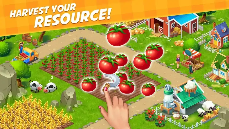Скачать Farm City: Farming & Building [Взлом Много денег/God Mode] на Андроид
