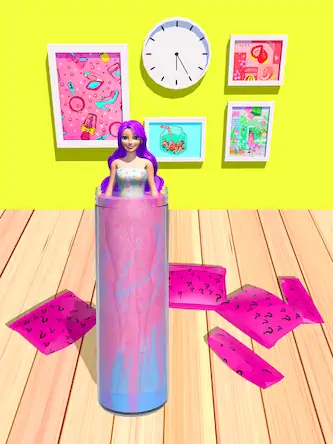 Скачать Color Reveal Suprise Doll Game [Взлом Много денег/Разблокированная версия] на Андроид