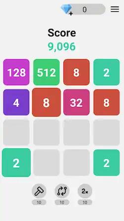 Скачать 2048 Classic: Pure Puzzle Fun [Взлом Много монет/Разблокированная версия] на Андроид