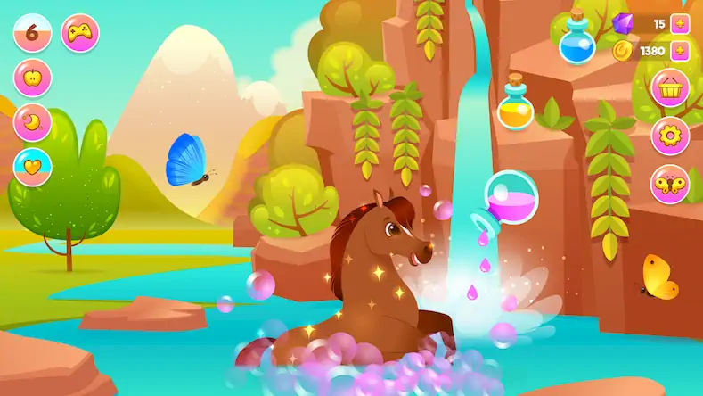 Скачать Pixie the Pony - Virtual Pet [Взлом Много денег/God Mode] на Андроид