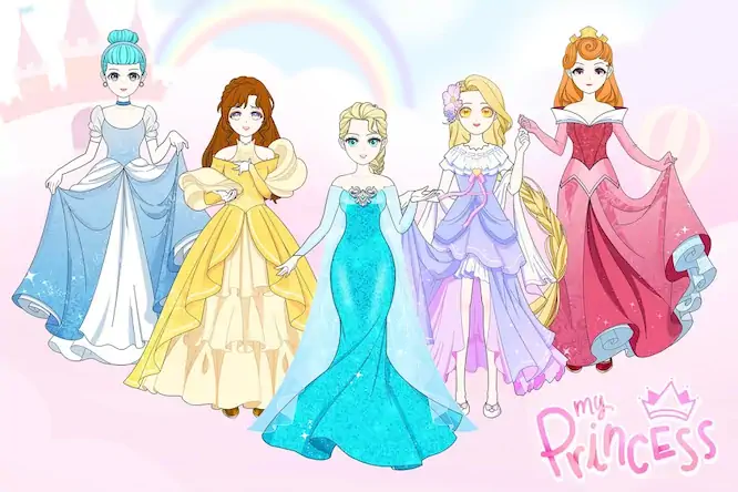 Скачать Dress Up Game: Princess Doll [Взлом Много денег/Режим Бога] на Андроид