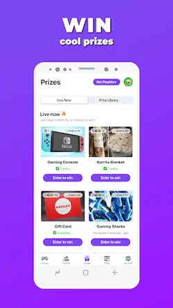 Скачать Playbite - Play & Win Prizes [Взлом Бесконечные монеты/MOD Меню] на Андроид