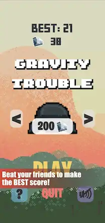 Скачать Gravity Trouble [Взлом Много денег/Разблокированная версия] на Андроид