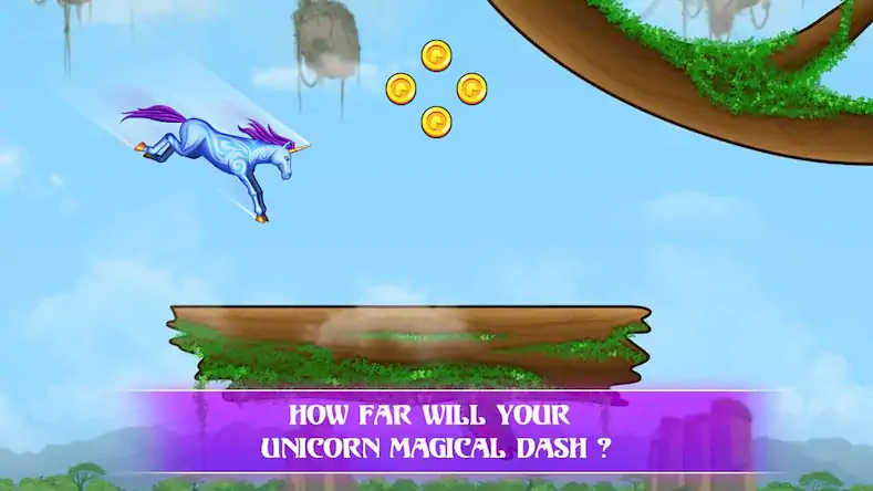 Скачать Unicorn Dash: Magical Run [Взлом Бесконечные деньги/MOD Меню] на Андроид