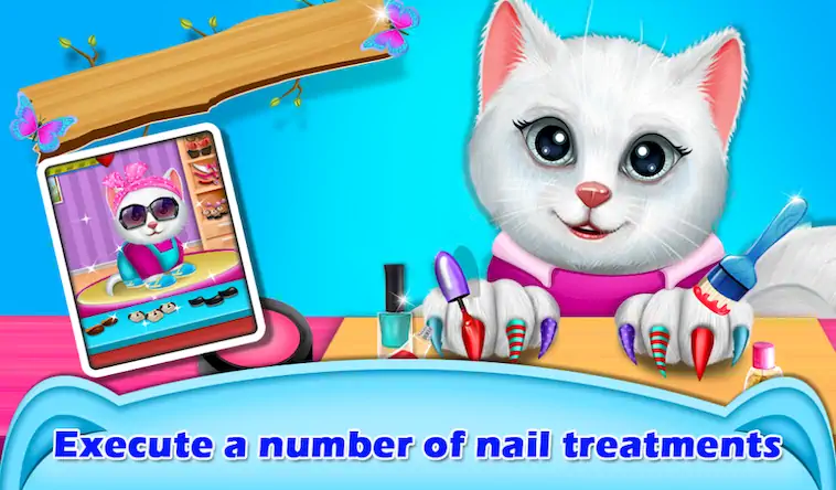 Скачать My Kitty Salon Makeover Games [Взлом Много монет/Unlocked] на Андроид