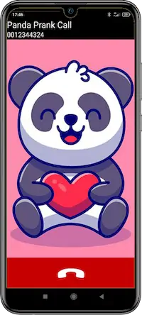 Скачать Fake Call Panda Game [Взлом Много денег/Режим Бога] на Андроид