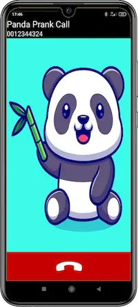 Скачать Fake Call Panda Game [Взлом Много денег/Режим Бога] на Андроид