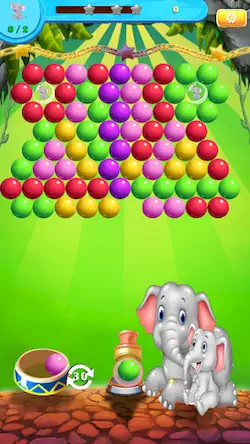 Скачать Elephant Bubble Shooter [Взлом Много денег/Режим Бога] на Андроид