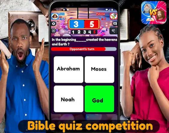 Скачать Bible quiz competition [Взлом Бесконечные монеты/Разблокированная версия] на Андроид