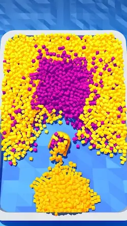 Скачать Collect Cubes - ASMR Puzzle [Взлом Много монет/God Mode] на Андроид