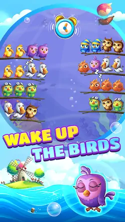 Скачать Bird Sort Puzzle: Color Game [Взлом Много денег/МОД Меню] на Андроид