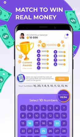Скачать Make money with Lucky Numbers [Взлом Много монет/God Mode] на Андроид