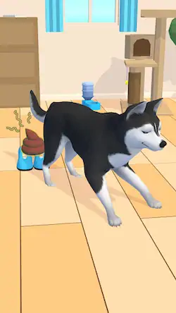 Скачать Dog Life: Pet Simulator 3D [Взлом Много монет/Режим Бога] на Андроид