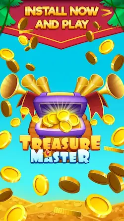 Скачать Treasure Master [Взлом Много монет/Режим Бога] на Андроид