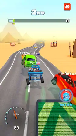 Скачать Idle Racer — 3D машины и гонки [Взлом Много денег/MOD Меню] на Андроид