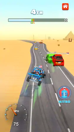 Скачать Idle Racer — 3D машины и гонки [Взлом Много денег/MOD Меню] на Андроид