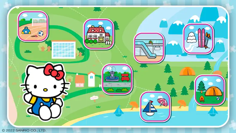 Скачать Hello Kitty: Детская больница [Взлом Много денег/Unlocked] на Андроид