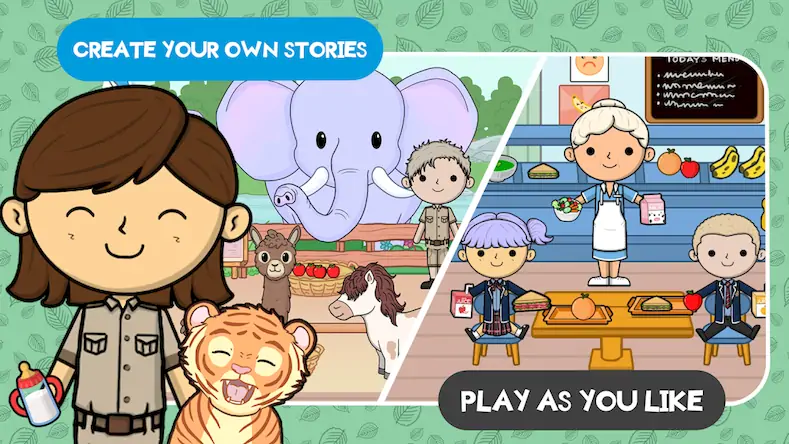 Скачать Lila's World:Create Play Learn [Взлом Много монет/Разблокированная версия] на Андроид