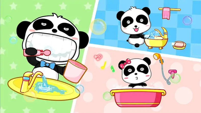 Скачать Baby Panda's Daily Life [Взлом Бесконечные деньги/MOD Меню] на Андроид
