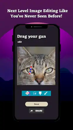 Скачать Drag Your Gan AI 2: DragGan 3D [Взлом Много денег/Режим Бога] на Андроид