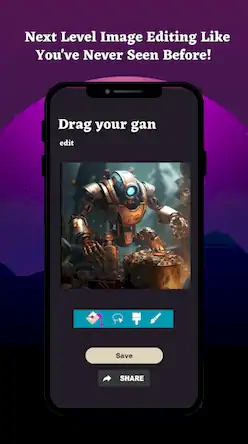 Скачать Drag Your Gan AI 2: DragGan 3D [Взлом Много денег/Режим Бога] на Андроид