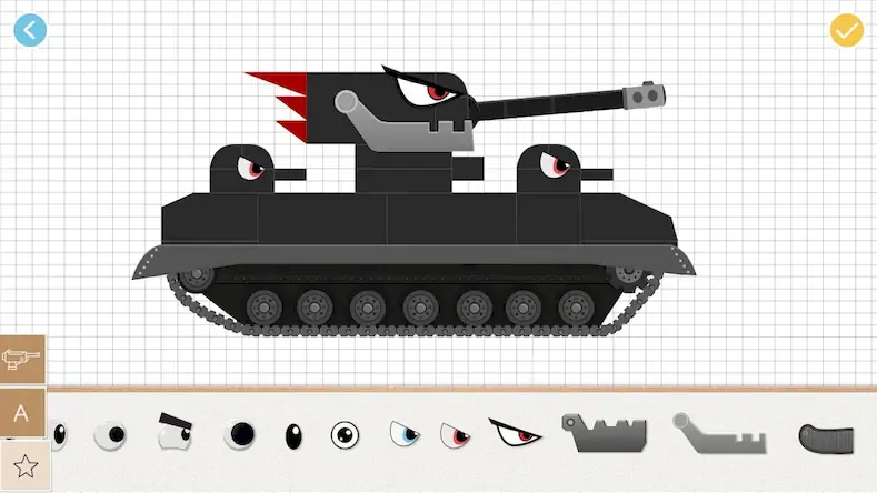 Скачать Labo танк-Детская игра [Взлом Много монет/Unlocked] на Андроид