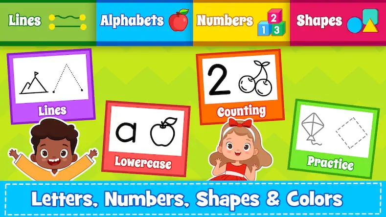 Скачать ABC Tracing Preschool Games 2+ [Взлом Много денег/God Mode] на Андроид