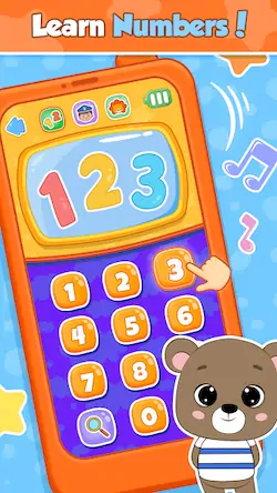Скачать Toy Phone Baby Learning games [Взлом Много монет/Unlocked] на Андроид