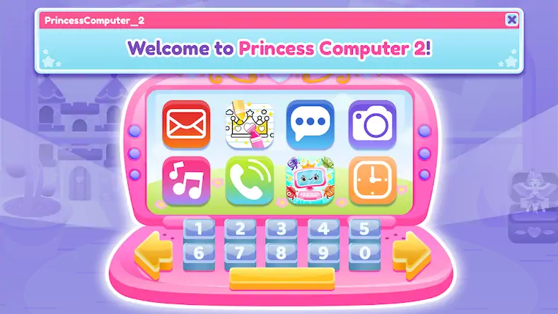 Скачать Принцесса Компьютер 2 [Взлом Много монет/МОД Меню] на Андроид