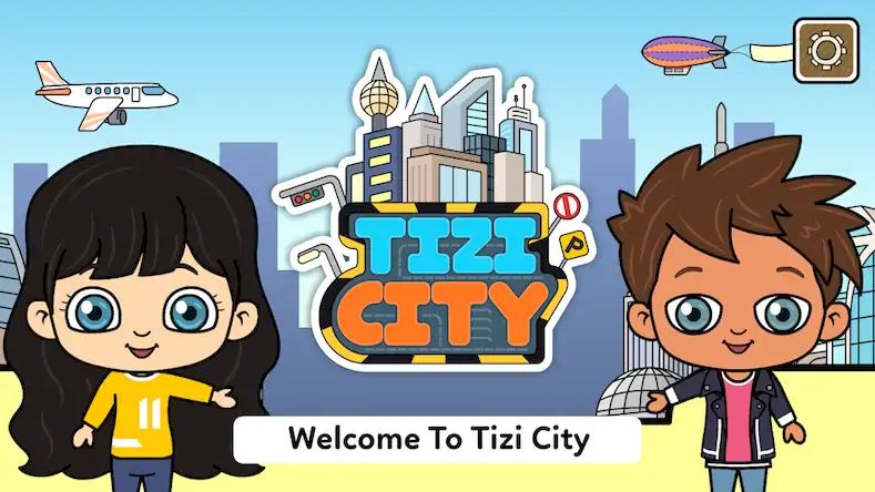 Скачать Мой Город Tizi—Игры в Городе [Взлом Бесконечные монеты/Режим Бога] на Андроид