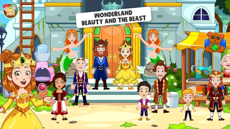 Скачать Wonderland: Beauty & the Beast [Взлом Много монет/God Mode] на Андроид