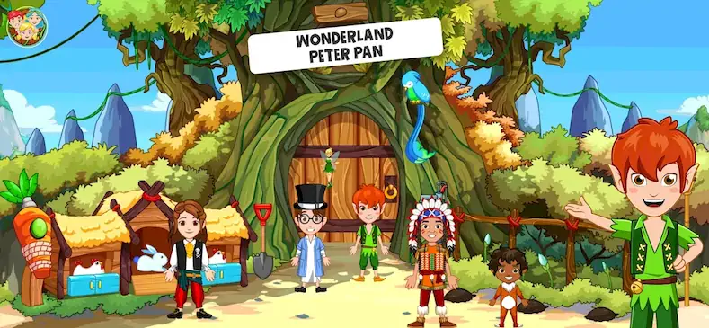 Скачать Wonderland:Peter Pan Adventure [Взлом Много монет/Разблокированная версия] на Андроид