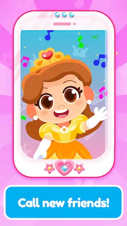 Скачать Телефон принцессы малышей 2 [Взлом Много денег/God Mode] на Андроид