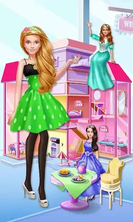 Скачать Fashion Doll: Dream House Life [Взлом Бесконечные монеты/МОД Меню] на Андроид