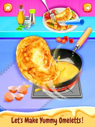 Скачать Breakfast Food Recipe! [Взлом Бесконечные монеты/Unlocked] на Андроид