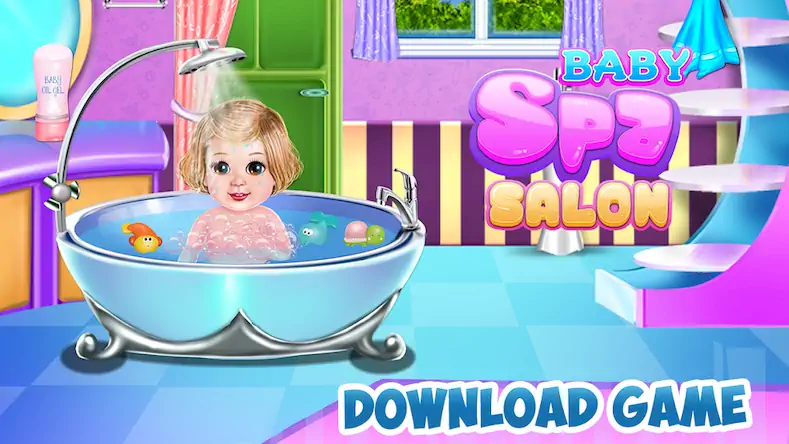 Скачать Baby Spa Salon [Взлом Много монет/God Mode] на Андроид