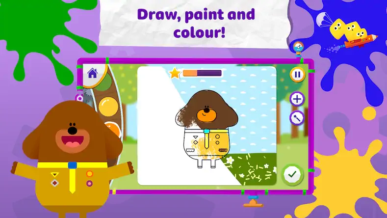 Скачать CBeebies Get Creative: Paint [Взлом Бесконечные деньги/Режим Бога] на Андроид