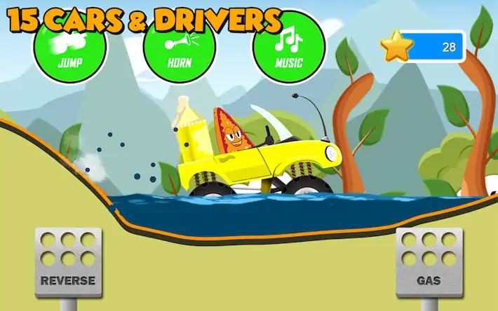 Скачать Fun Kids Car Racing Game [Взлом Много денег/Unlocked] на Андроид