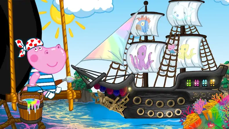 Скачать Сокровища пиратов Сказки детей [Взлом Много денег/God Mode] на Андроид