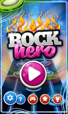 Скачать Rock Hero [Взлом Много монет/Unlocked] на Андроид