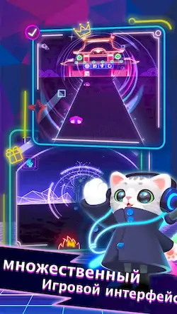 Скачать Sonic Cat - Сократите удары! [Взлом Много денег/Unlocked] на Андроид