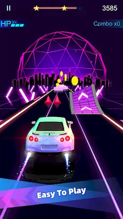Скачать Music Racing GT: EDM & Cars [Взлом Бесконечные монеты/Режим Бога] на Андроид