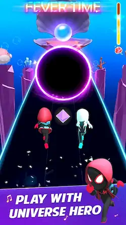 Скачать Universe Hero 3D - Music&Swing [Взлом Бесконечные деньги/МОД Меню] на Андроид