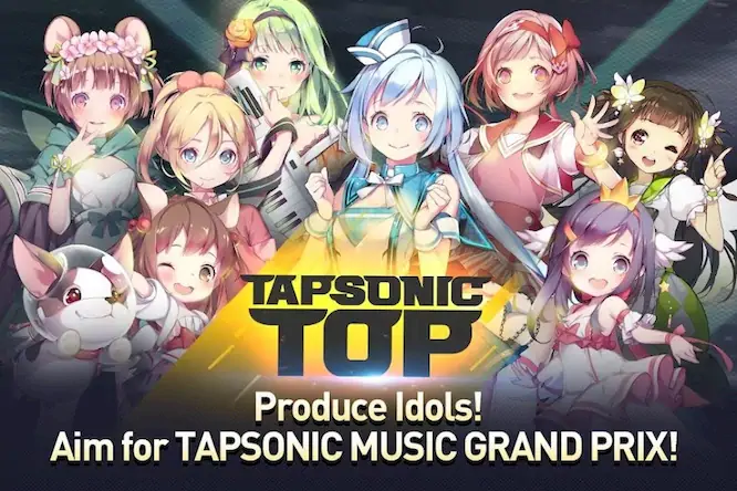 Скачать TAPSONIC TOP -Music Grand prix [Взлом Много монет/МОД Меню] на Андроид