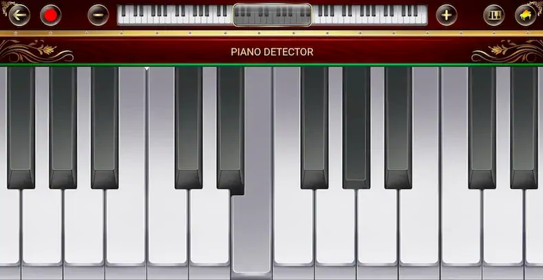 Скачать Piano Detector: Virtual Piano [Взлом Много монет/Unlocked] на Андроид