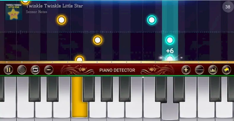 Скачать Piano Detector: Virtual Piano [Взлом Много монет/Unlocked] на Андроид