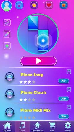 Скачать BTS Piano kpop game [Взлом Много монет/Режим Бога] на Андроид