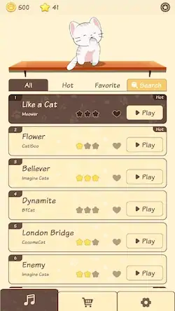 Скачать Kpop Cat: Cute PopCat Game [Взлом Много денег/Разблокированная версия] на Андроид